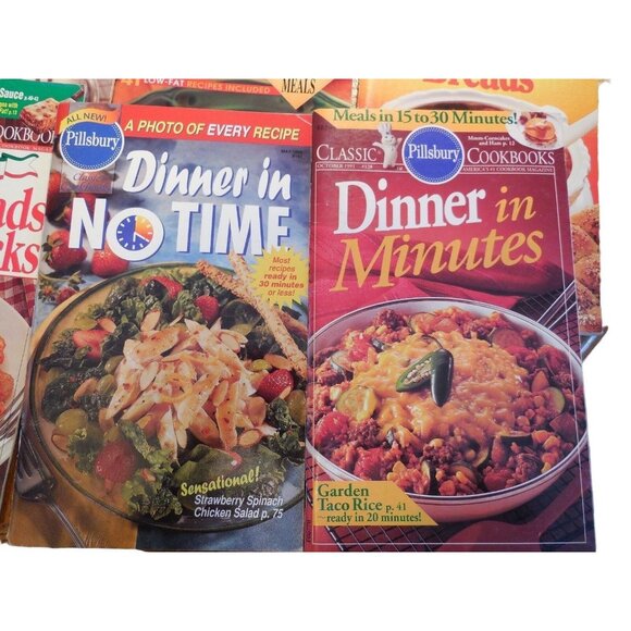 Pillsbury & Good Housekeeping Cookbooks Dinner Desserts & Healthy Recipes - Picture 2 of 7